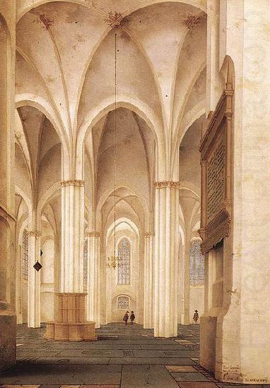 The Buurkerk at Utrecht, Pieter Jansz Saenredam